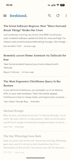 feedstand Screenshot 3