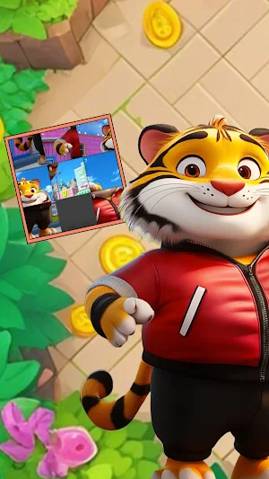 Tiger Puzzle Dash Screenshot 0