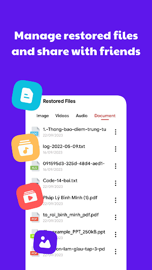 All File Recovery & Restore Screenshot 3