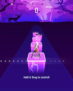 Zero Two Tiles Dance EDM Rush Screenshot 0