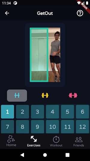 Plaifit Beta: Augmented Reality Fitness Games Screenshot 0