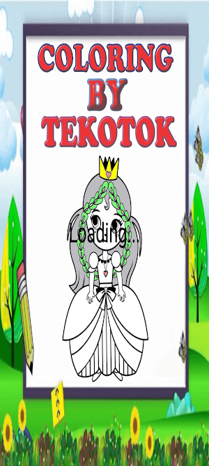 Coloring Fairy Tale Princess Screenshot 0