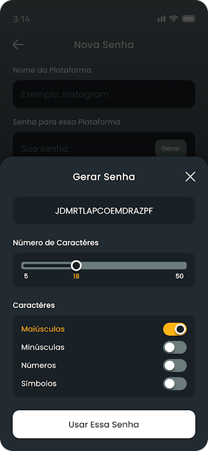 Cofre de Senhas Screenshot 1