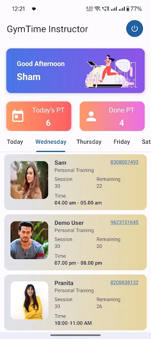 ND Personal Trainer Screenshot 1