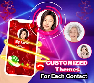 Call Screen Themes: Color Call Screenshot 1