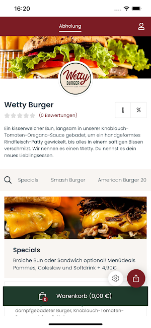 Wetty Burger Screenshot 1
