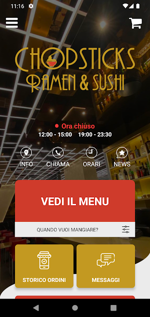 Chopsticks ramen & sushi Screenshot 0