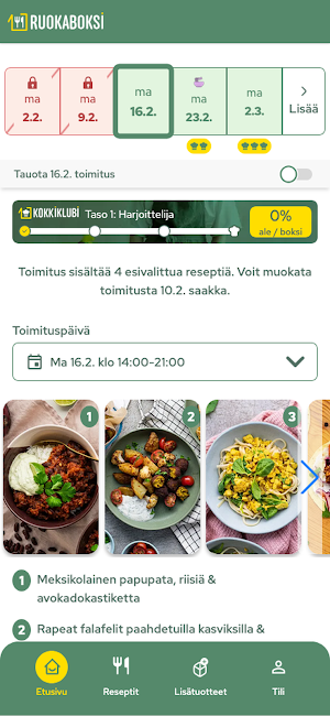 Ruokaboksi Screenshot 3