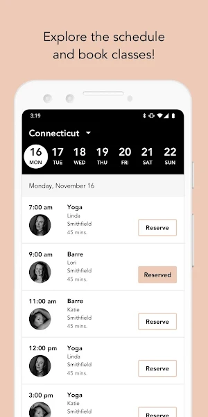 The Barre and Yoga Experience Screenshot 2