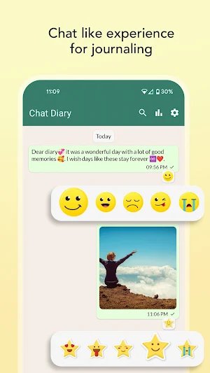 My Chat Diary - Daily Journal Screenshot 2