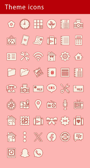 Strawberry Season Theme +HOME Screenshot 3