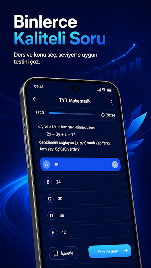 YKS 2027:TYT AYT Soru & Deneme Screenshot 0