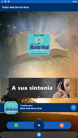 Rádio Web Monte Sinai Screenshot 2