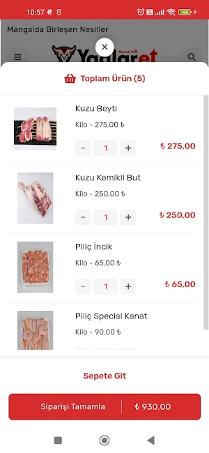 Yağlar Et Market Screenshot 3