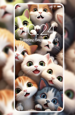 Cute Cat wallpapers Screenshot 3