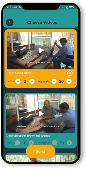 Home Physio Screenshot 2