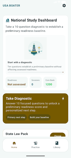 Boating License Test Prep Screenshot 0