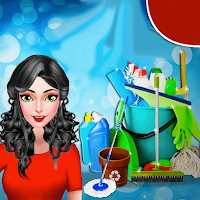 Sweet Princess House Cleaning: Home Cleanup Game