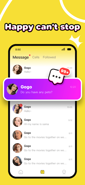 GoGo - Video Chat&Hook up Screenshot 3