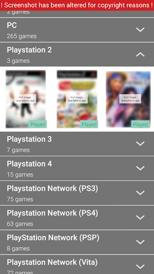 My Game Collection PREMIUM Screenshot 3
