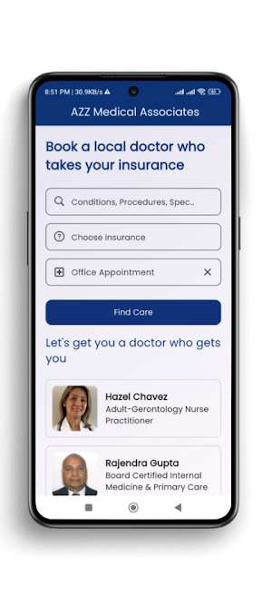AZZ Medical Associates Screenshot 0