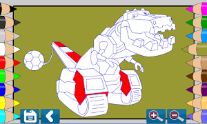 Dino Coloring Pages Screenshot 0
