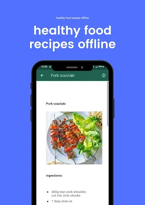 healthy food recipes offline Screenshot 2