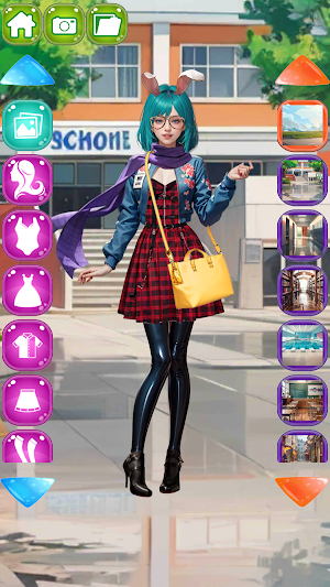High school dress up Screenshot 1