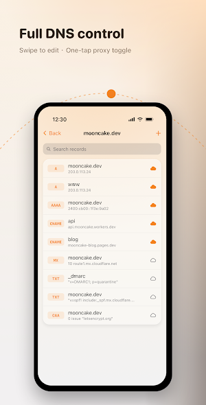 Orange Cloud Screenshot 2