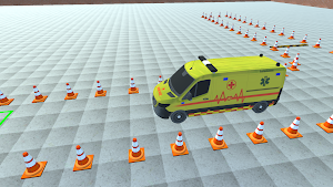 Ambulance Parking 3D 2025 Game Screenshot 3