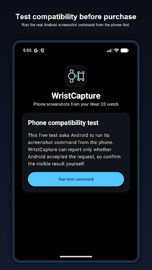 WristCapture: Phone Screenshot Screenshot 2
