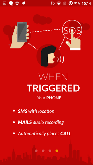 Chilla : Women safety app with Screenshot 2