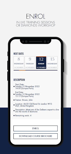 De Beers Education Screenshot 2