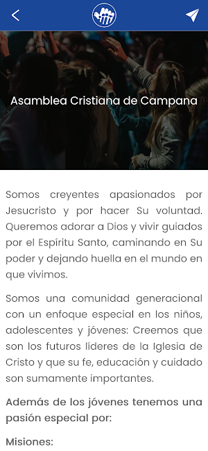 Asamblea Cristiana Campana Screenshot 1