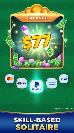 Solitaire Clash Win Real Cash! Screenshot 1