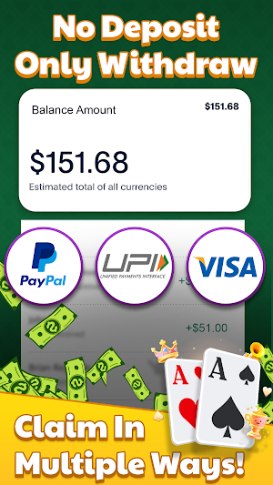 Solitaire Cash: Win Real Money Screenshot 3