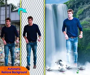 Waterfall Photo Editor - Photo Frames Screenshot 1