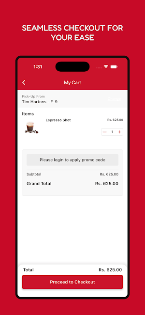 Tim Hortons Pakistan Screenshot 2
