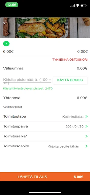 Keljonkankaan Pizzeria Screenshot 2