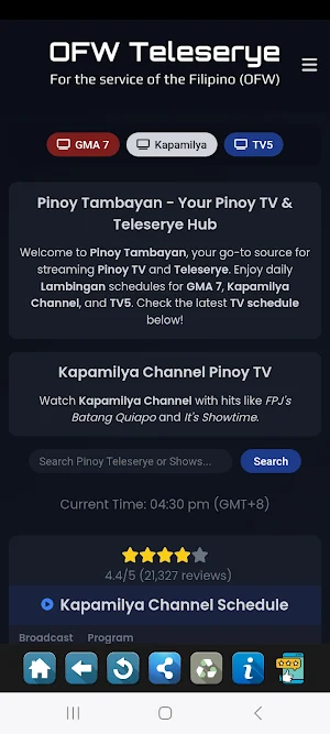 OFW Teleserye Screenshot 1