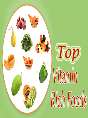Top vitamin rich foods Screenshot 0