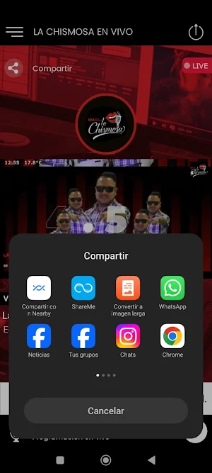 Radio La Chismosa FM en Vivo Screenshot 3