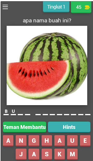 tebak gambar buah tebak buah Screenshot 0