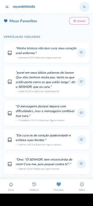 O que a Bíblia diz Screenshot 3