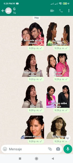 Stickers Maria De Los Angeles Screenshot 3