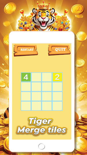 Tiger Merge tiles Screenshot 2