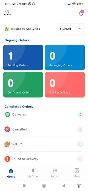 Anazole Vendor Screenshot 0