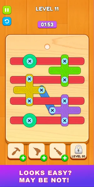 Brain Out Screw: Nut Bolt Jam Screenshot 2
