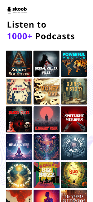 skoob : NonFiction Podcasts Screenshot 0