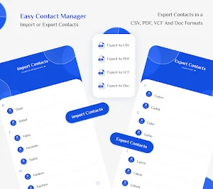 Contacts Manager - Phone Calls Screenshot 1